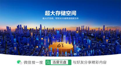 迅雷云盘微信小程序