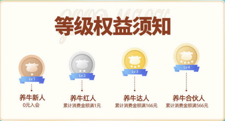 认养一头牛微信小程序会员商城