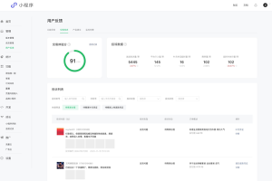 微信小程序平台上线交易体验分系统
