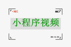 小程序视频