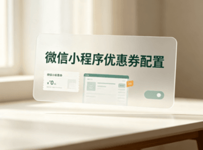 小程序优惠券
